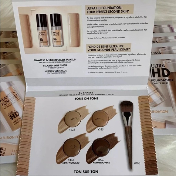 17 Makeup Forever Ultra HD Foundation - Tan and Brown not for sale - Picture 2 of 3